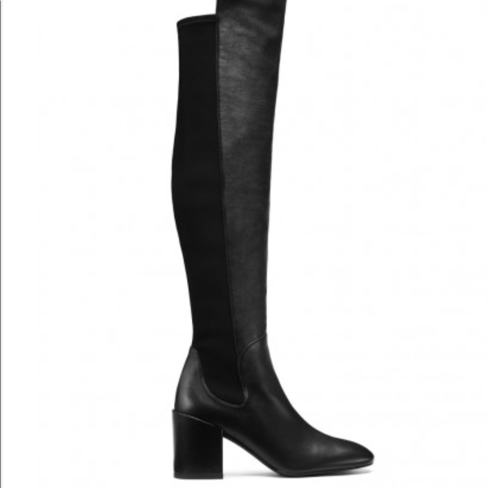 Stuart Weitzman over the knee Nappa leather boots